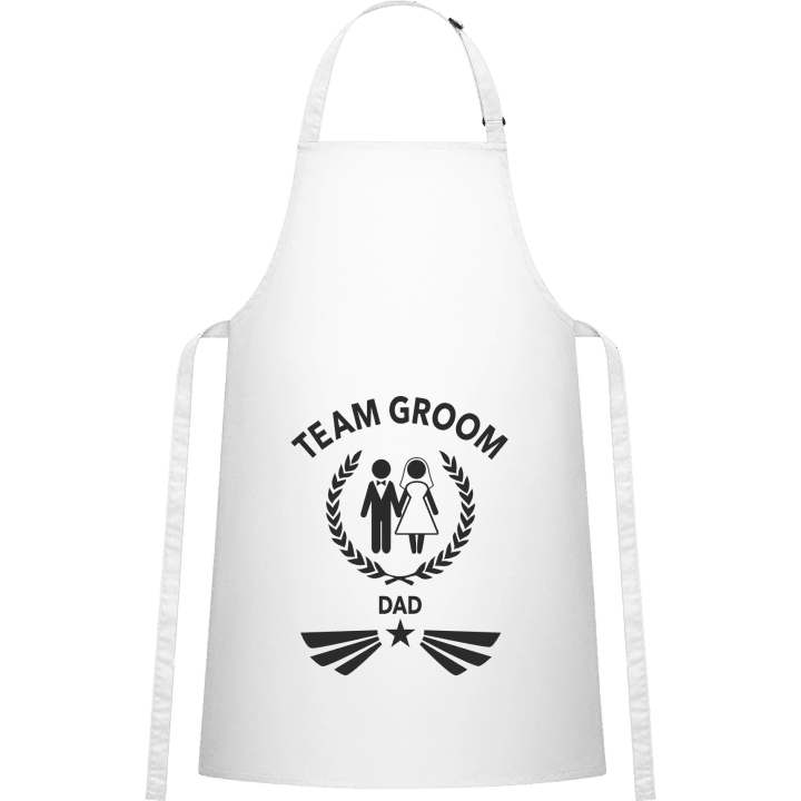 Team Groom Dad Kitchen Apron contain pic