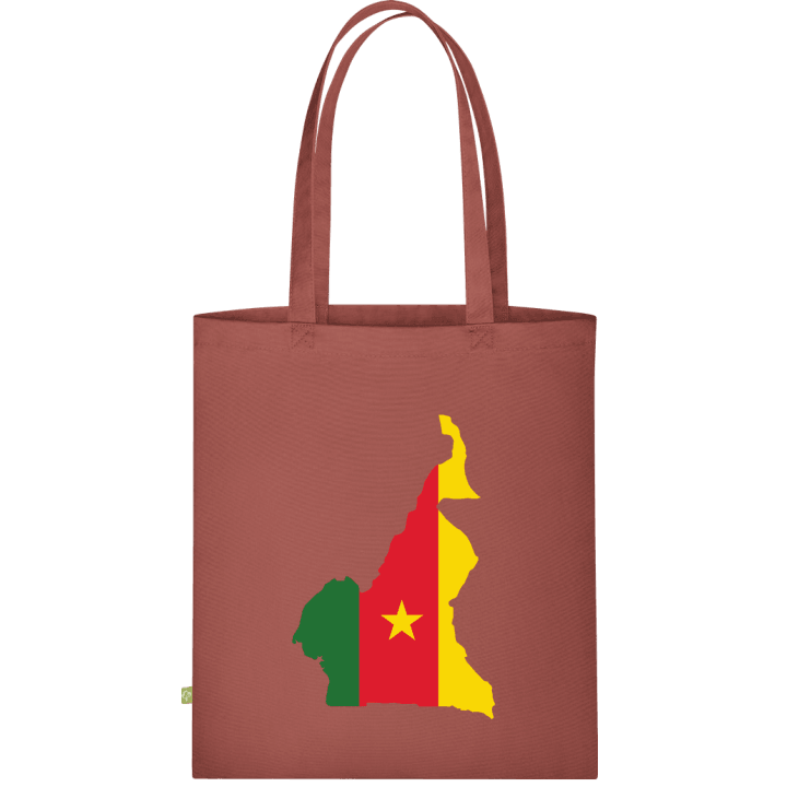 Kameroen Kaart Stoffen tas contain pic