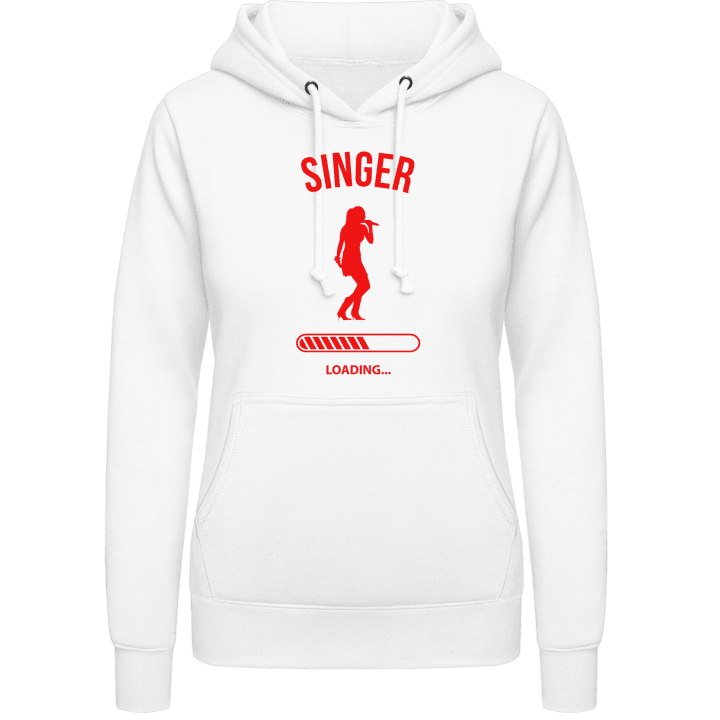 Female Solo Singer Loading Women Hoodie contain pic