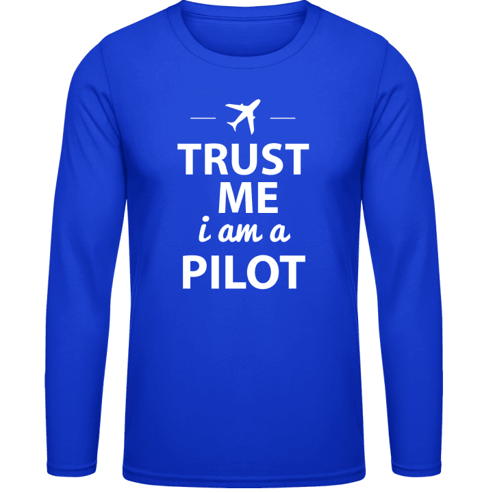 Trust me I am a Pilot Langermet skjorte contain pic