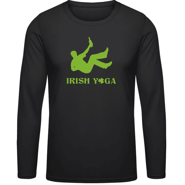 Irish Yoga Drunk Camicia a maniche lunghe 0 image