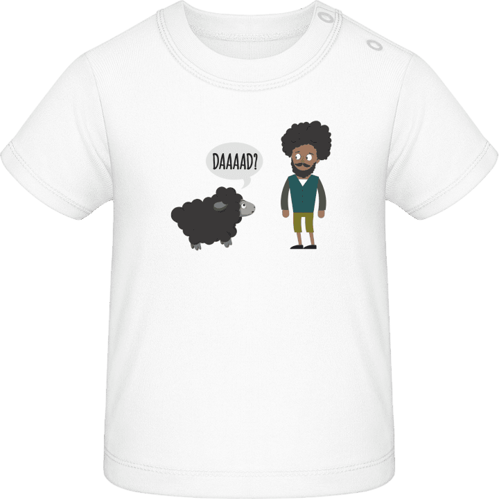 Black Sheep vs Afro DAD Baby T-skjorte 0 image