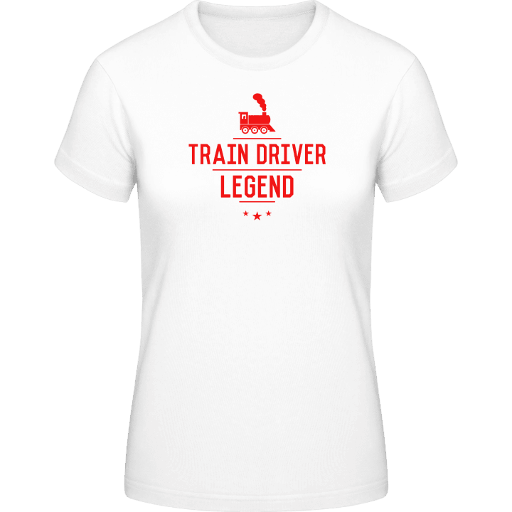 Train Driver Legend T-skjorte for kvinner contain pic
