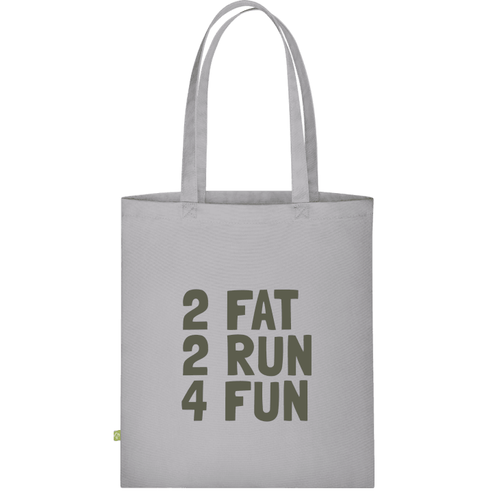 2 Fat 2 Run 4 Fun Väska av tyg contain pic