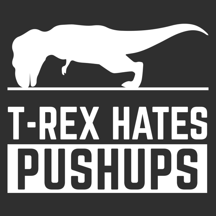T-Rex Hates Pushups Funny Camisa de manga larga para mujer 0 image