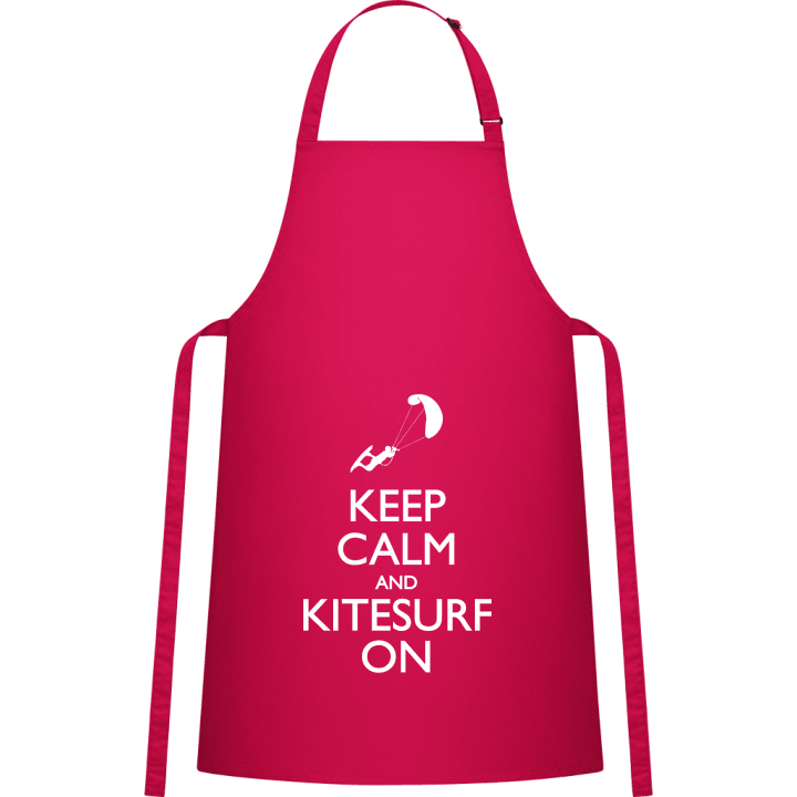 Keep Calm And Kitesurf On Kitchen Apron contain pic