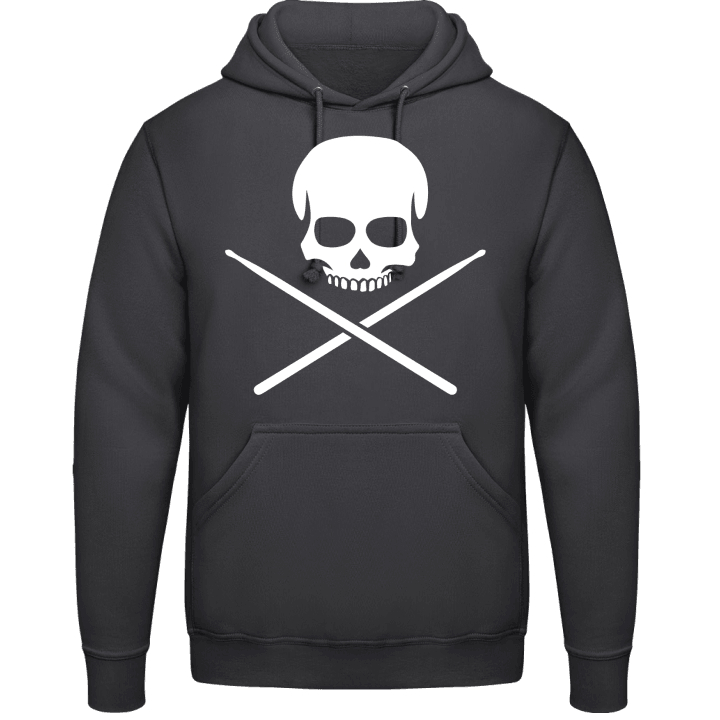 Drummer Skull Hoodie contain pic