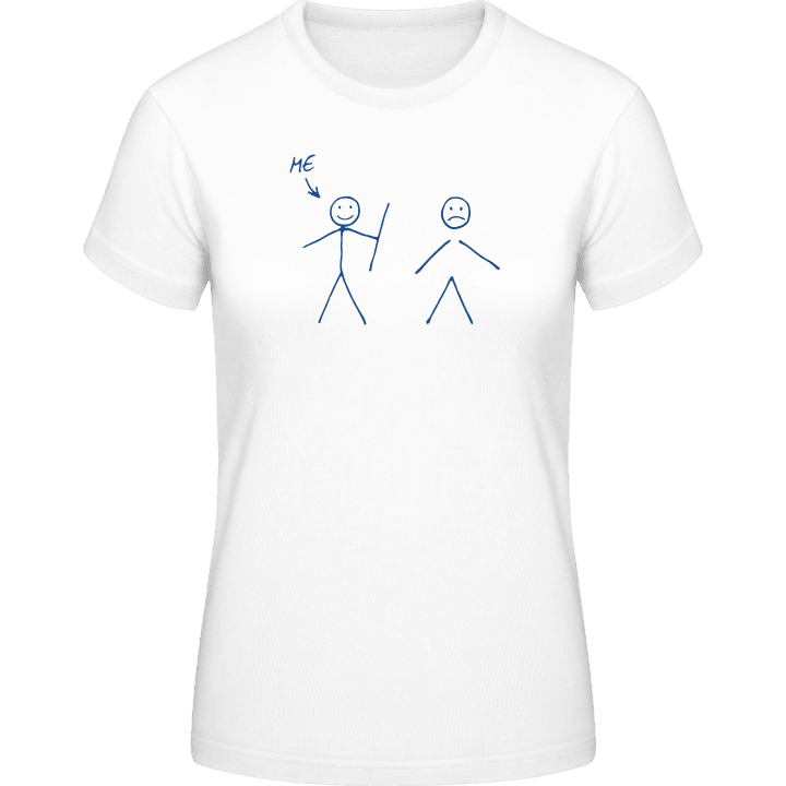 Fighting Me Vrouwen T-shirt contain pic