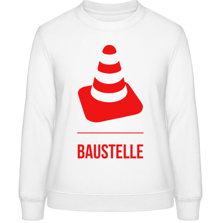 Baustelle Sweat-shirt pour femme contain pic