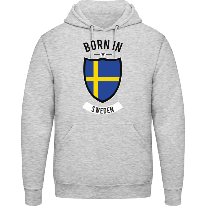 Born in Sweden Sweat à capuche contain pic