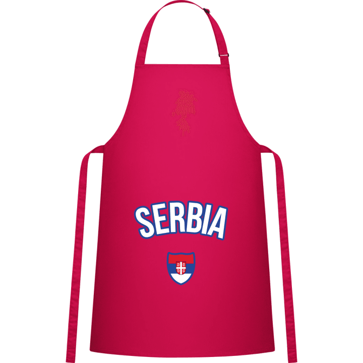 SERBIA Fan Kitchen Apron 0 image