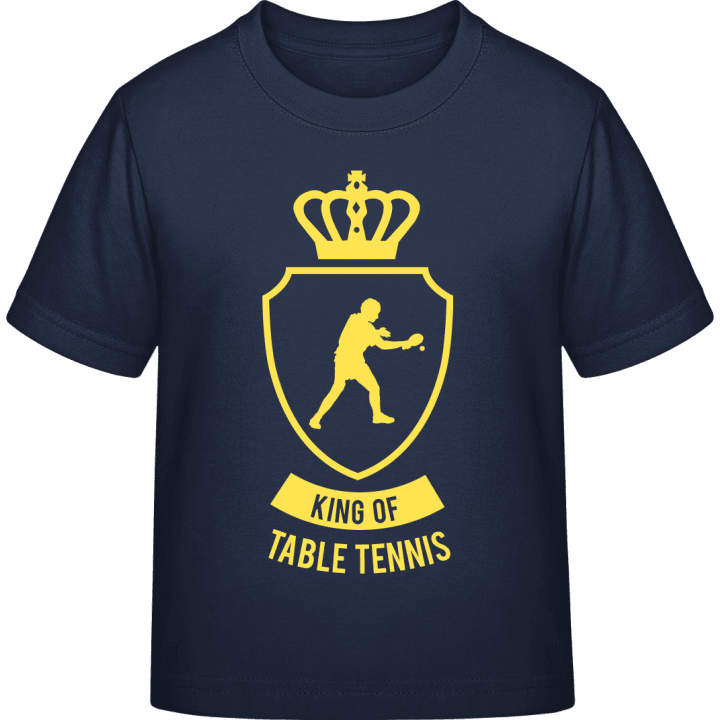 King of Table Tennis T-skjorte for barn contain pic
