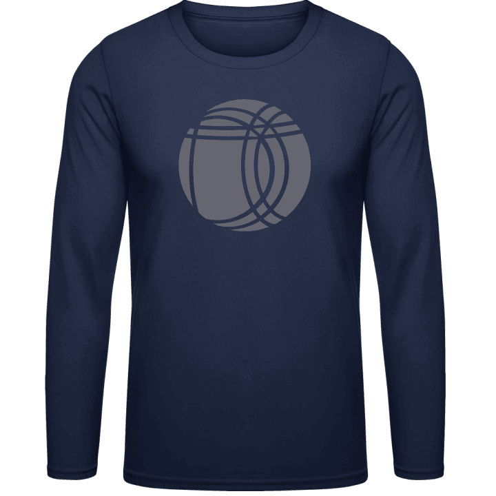Petanque Ball Langermet skjorte contain pic