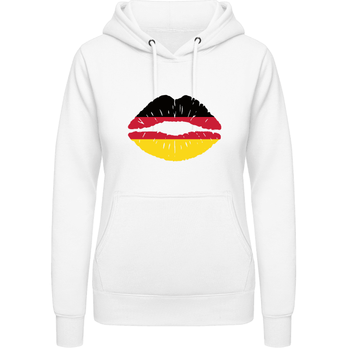German Kiss Flag Sweat à capuche pour femme contain pic