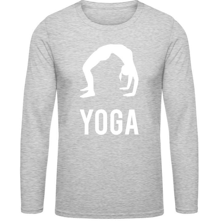 Yoga Scene Langarmshirt contain pic