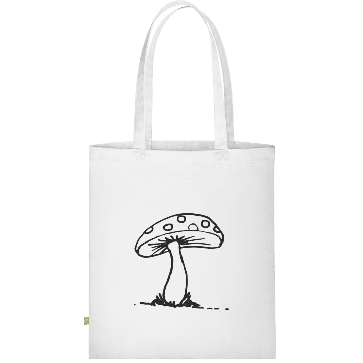 Mushroom Scribble Cloth Bag contain pic