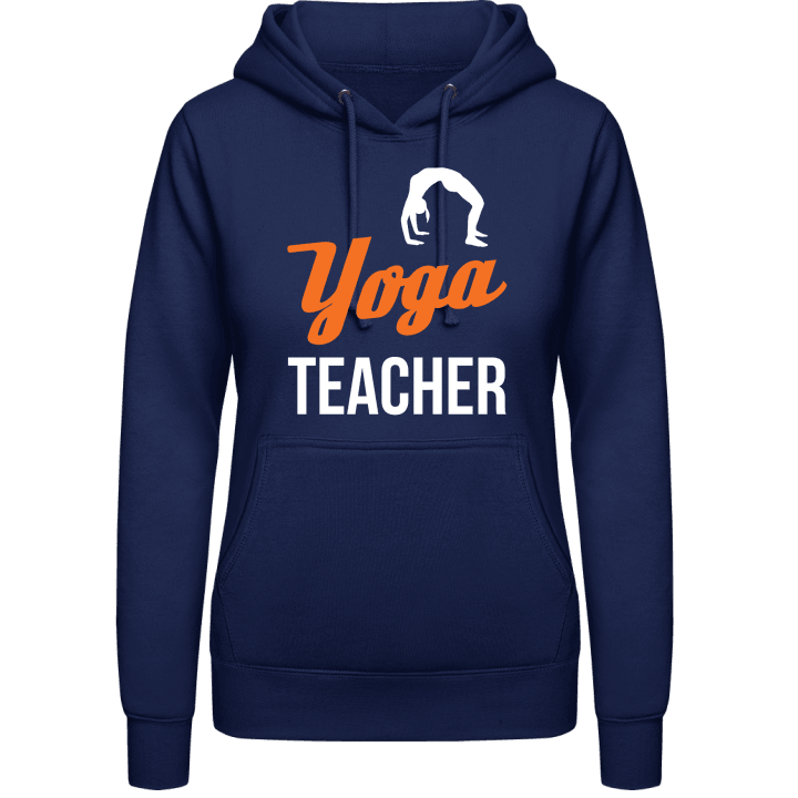 Yoga Teacher Frauen Kapuzenpulli contain pic