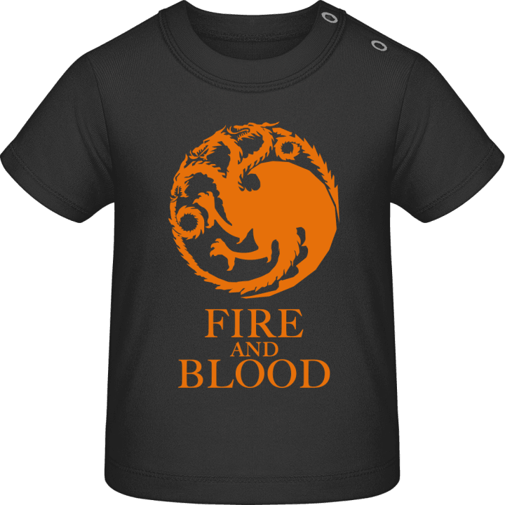 Fire And Blood Baby T-skjorte 0 image
