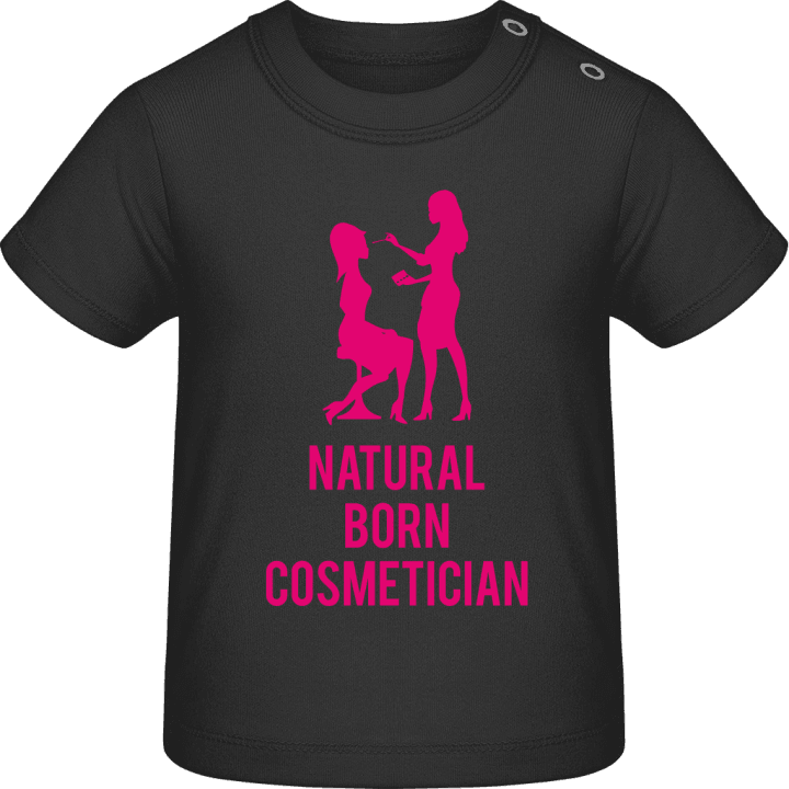 Natural Born Cosmetician T-shirt för bebisar contain pic