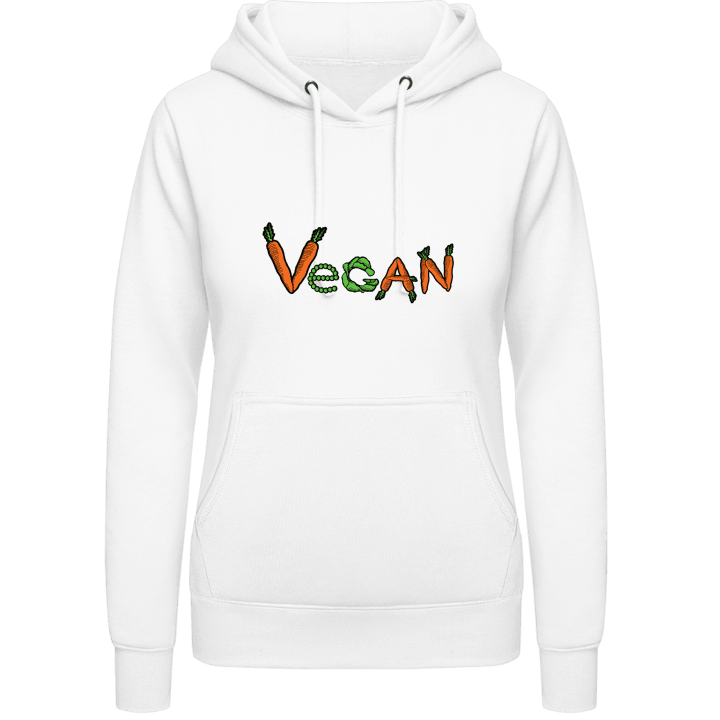 Vegan Typo Sweat à capuche pour femme contain pic