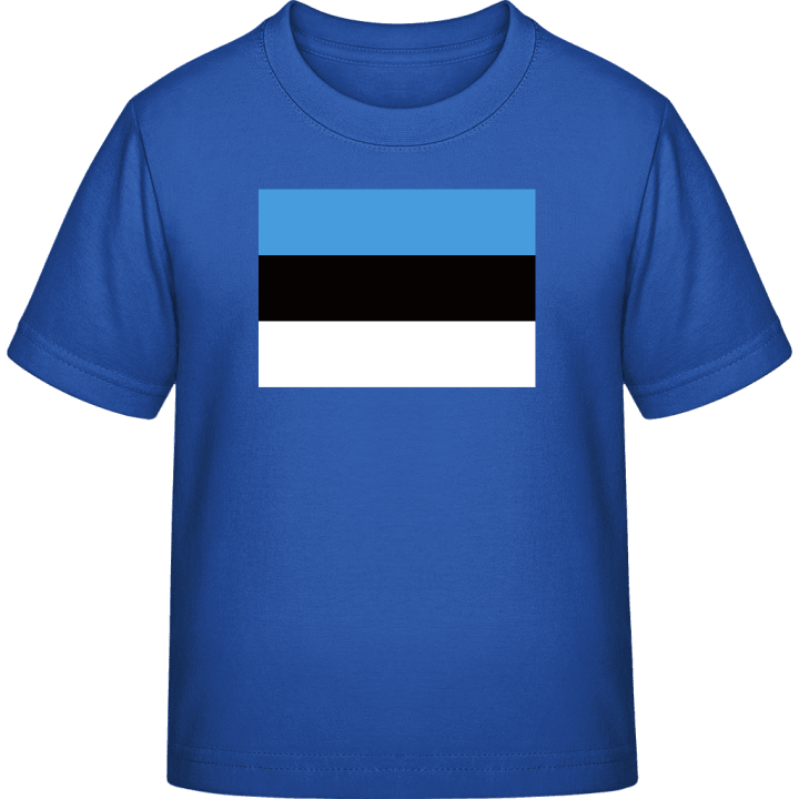 Estland Flag T-shirt för barn contain pic