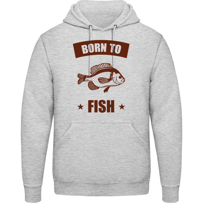 Born To Fish Funny Felpa con cappuccio 0 image