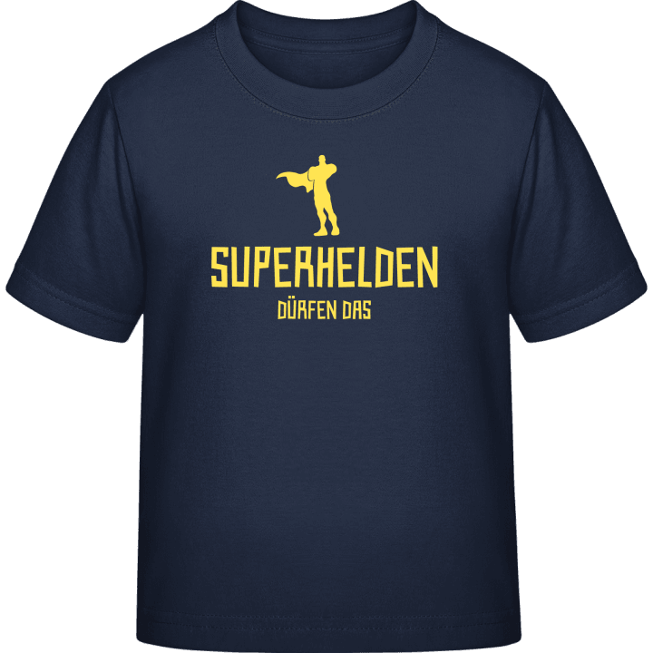 Superhelden dürfen das T-shirt til børn 0 image