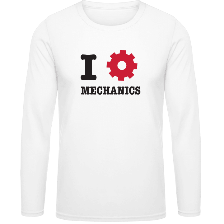 I Love Mechanics Camicia a maniche lunghe contain pic
