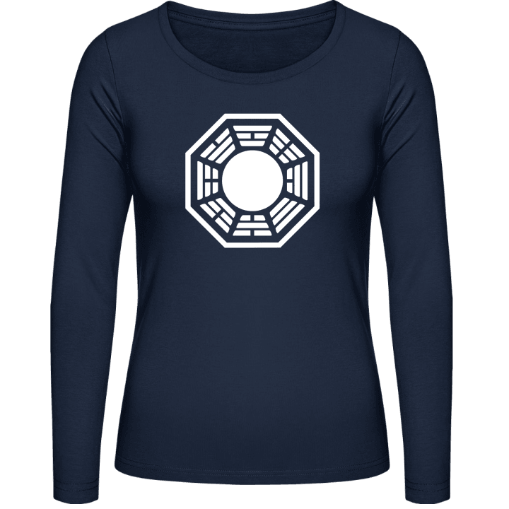 Lost Dharma Symbol Langærmet skjorte til kvinder 0 image