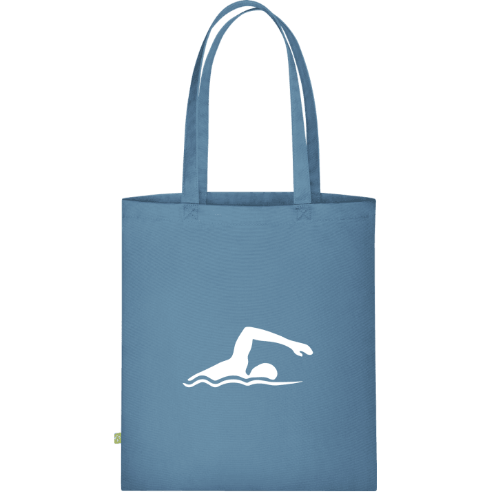 Swimmer Illustration Väska av tyg contain pic