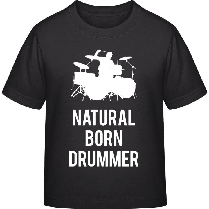 Natural Born Drumer Kinder T-Shirt contain pic