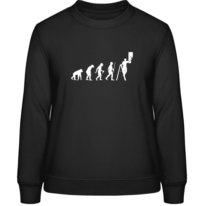 Painter Evolution Sweatshirt för kvinnor contain pic