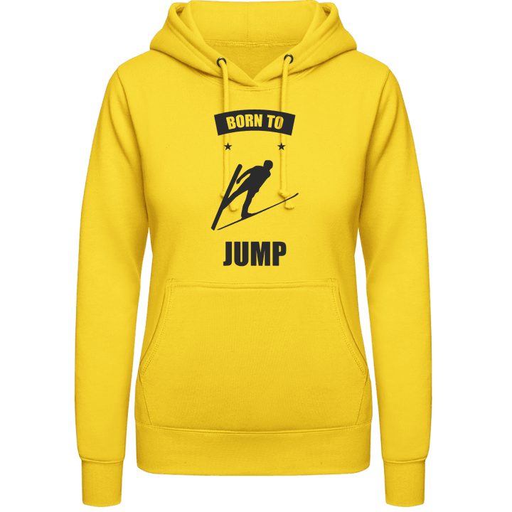 Born To Jump Vrouwen Hoodie contain pic