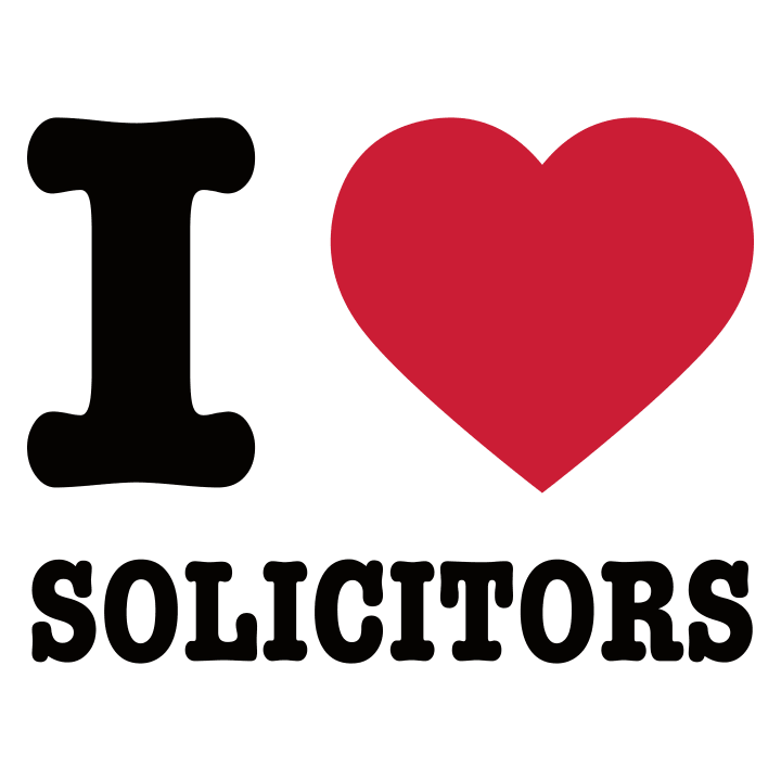 I Love Solicitors Vrouwen T-shirt 0 image