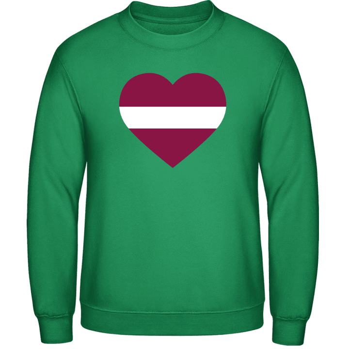 Latvia Heart Flag Sweatshirt contain pic