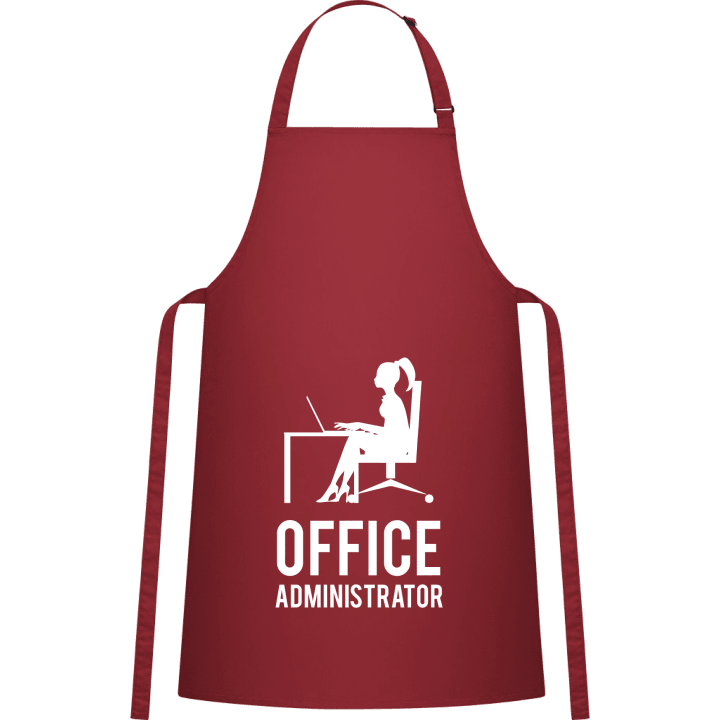 Office Administrator Silhouette Förkläde för matlagning contain pic