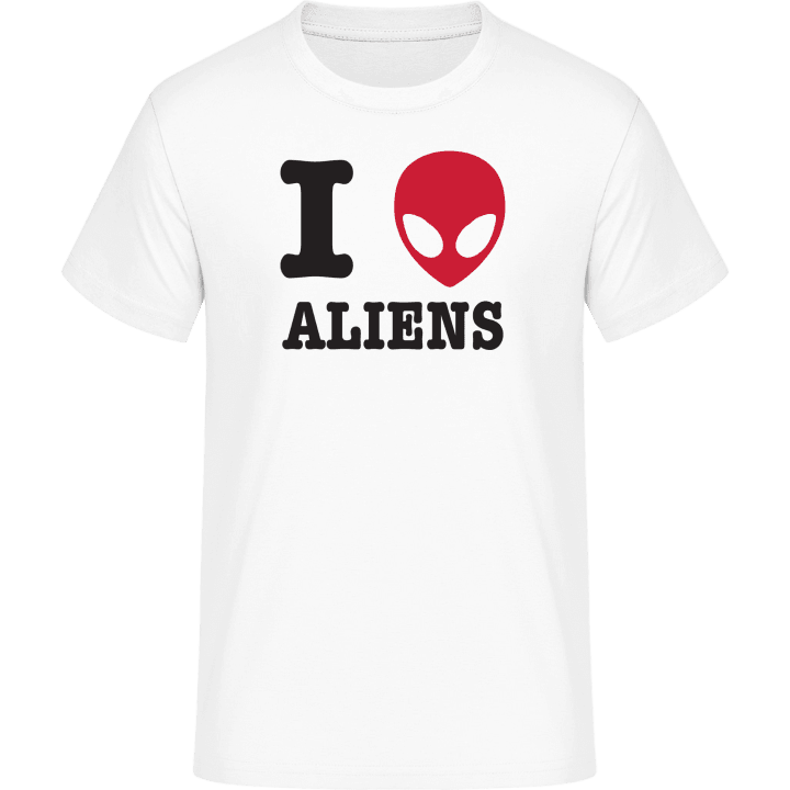 I Love Aliens T-paita 0 image