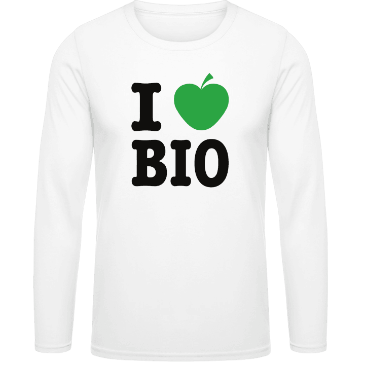 I Love Bio Shirt met lange mouwen contain pic