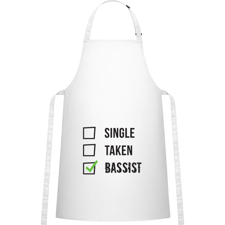 Single Taken Bassist Kitchen Apron contain pic