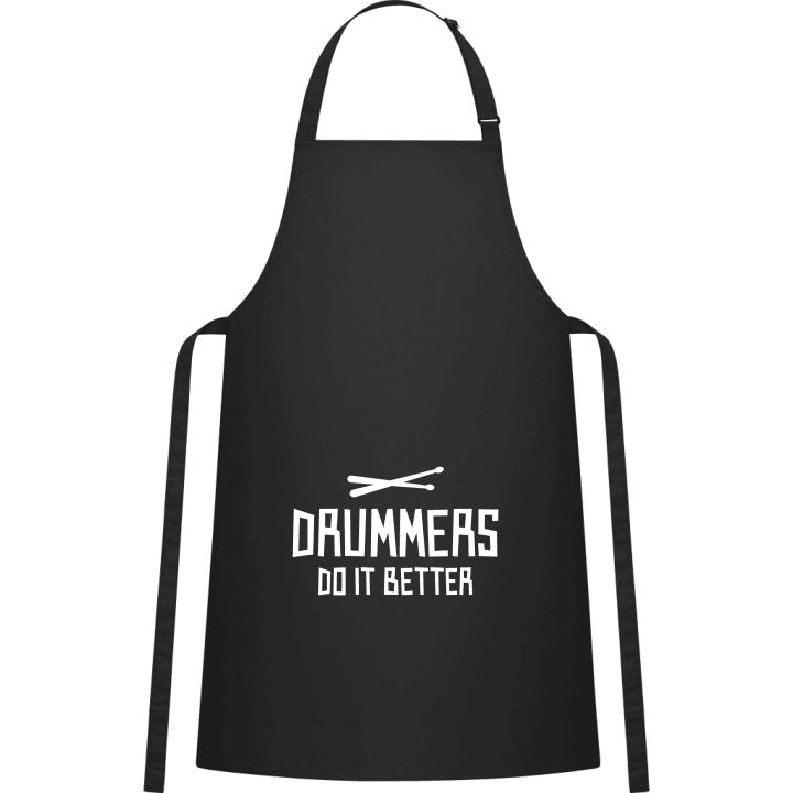 Drummers Do It Better Delantal de cocina contain pic