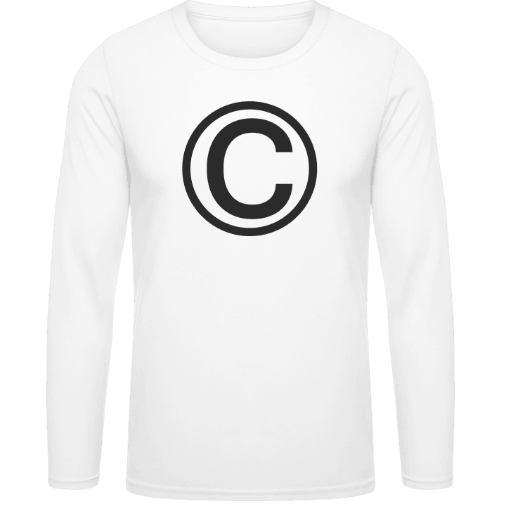 Copyright Long Sleeve Shirt contain pic