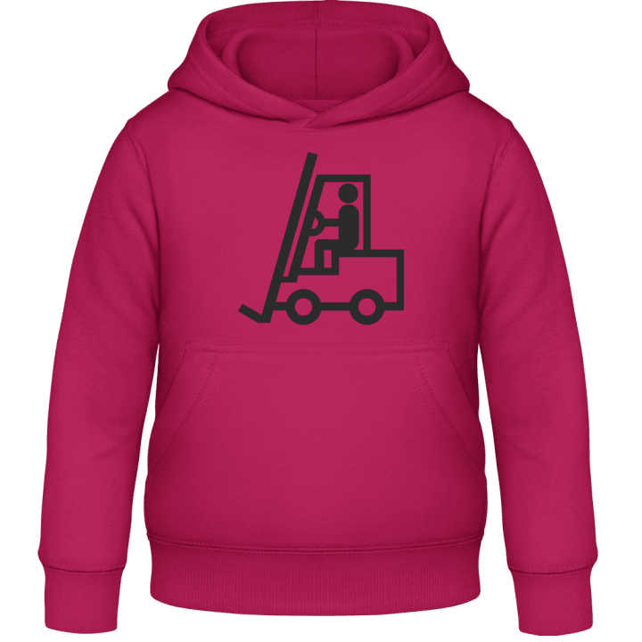 Forklift Driver Kinder Kapuzenpulli contain pic