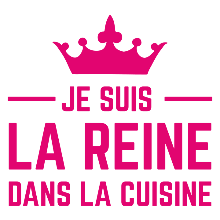Je Suis La Reine Dans La Cuisine Delantal de cocina 0 image