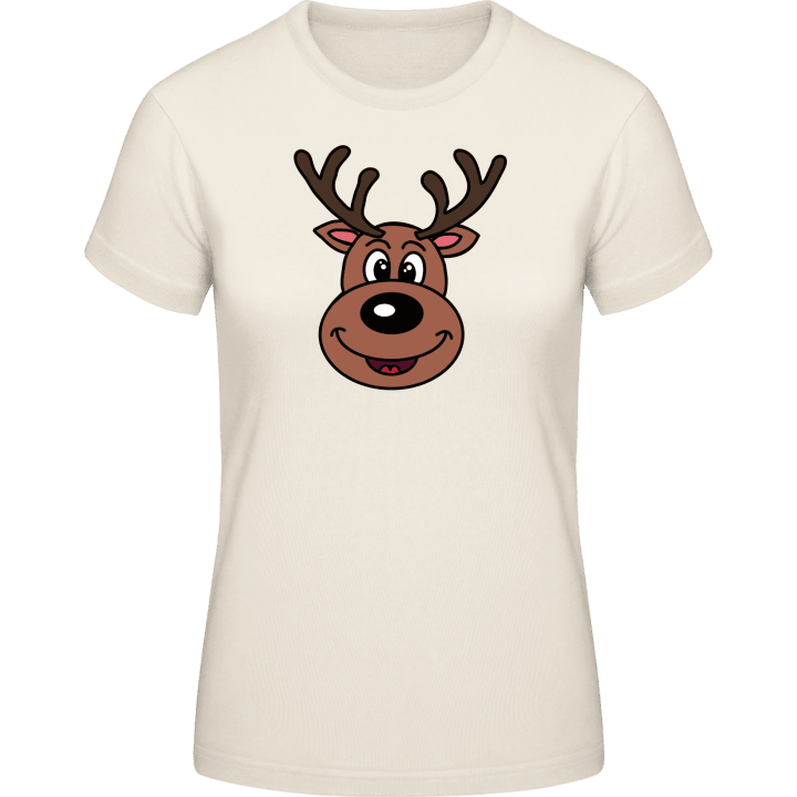 Happy Reindeer T-skjorte for kvinner 0 image
