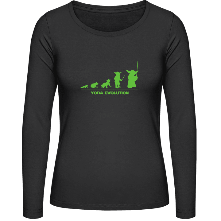 Yoda Evolution  Frauen Langarmshirt 0 image