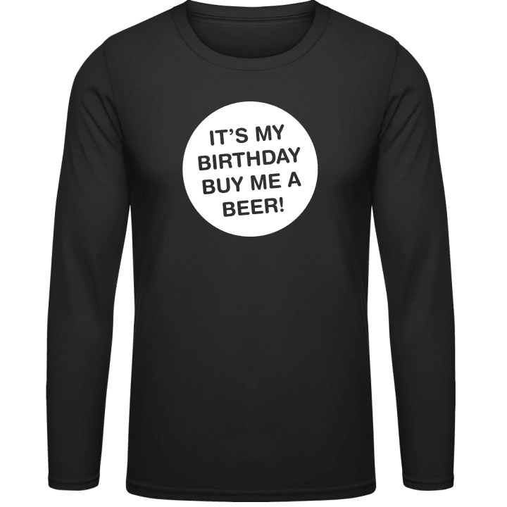 Birthday Beer Long Sleeve Shirt 0 image