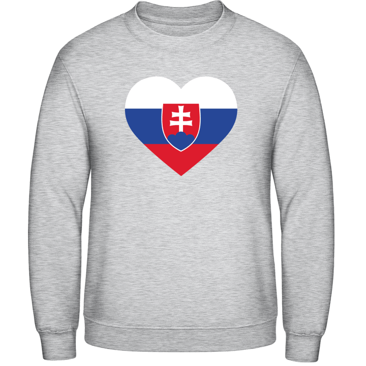 Slovakia Heart Flag Sweatshirt contain pic