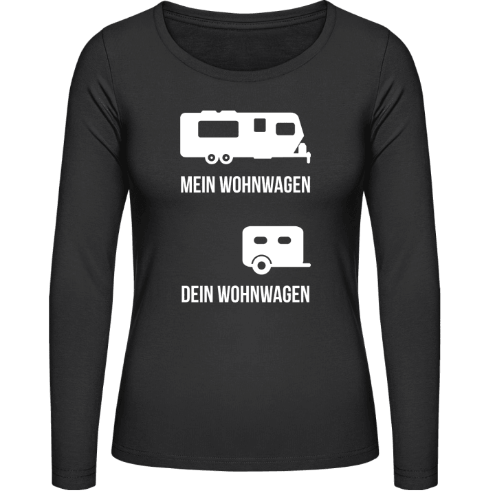 Mein Wohnwagen Dein Wohnwagen Frauen Langarmshirt 0 image