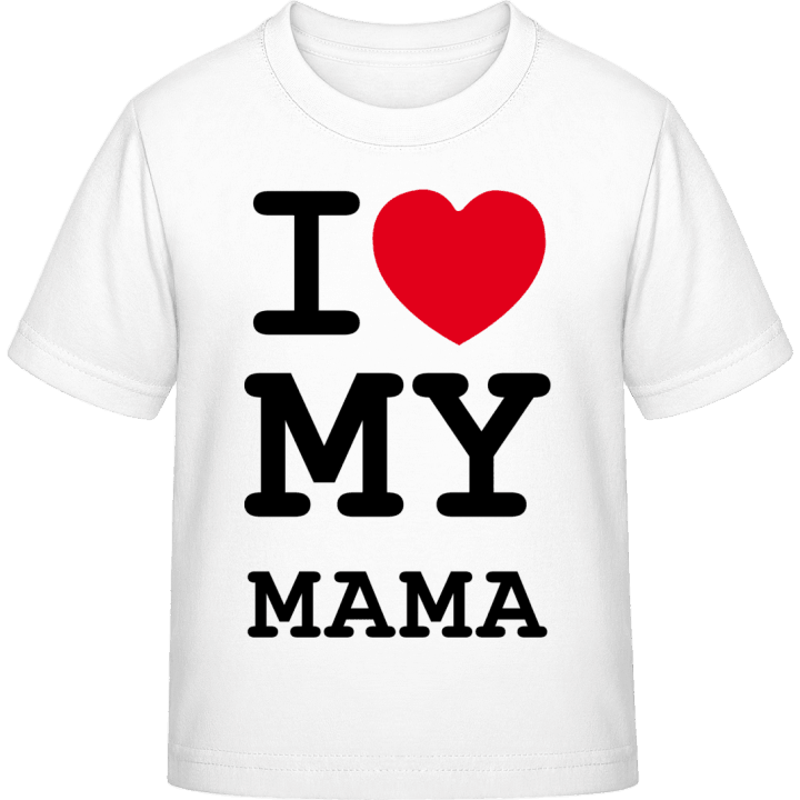 I Love My Mama T-shirt pour enfants 0 image