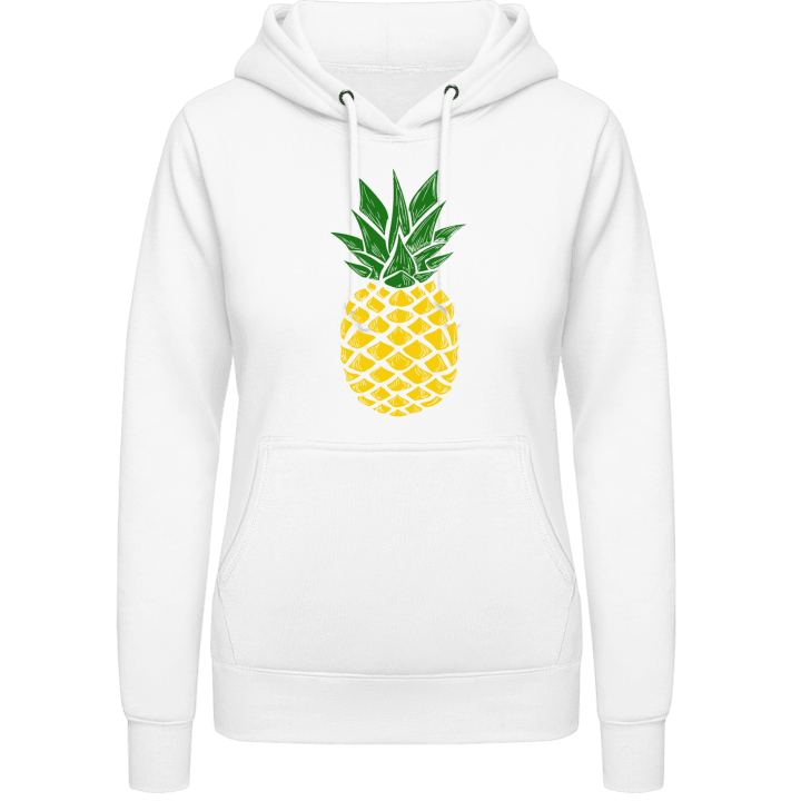 Pineapple Green Yellow Sweat à capuche pour femme 0 image